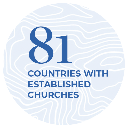 81 countries with established churches